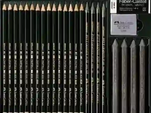 зображеня техніки виконання Портретний швидкий олівцем